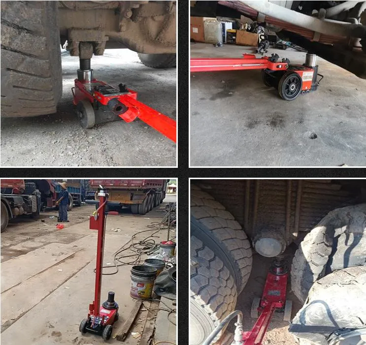 Air Jack 50t 80t 100t Large Tonnage Hydraulic Pneumatic Jack