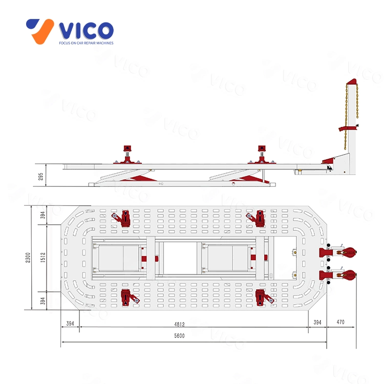 Vico Collision Repair Bench Garage Tool